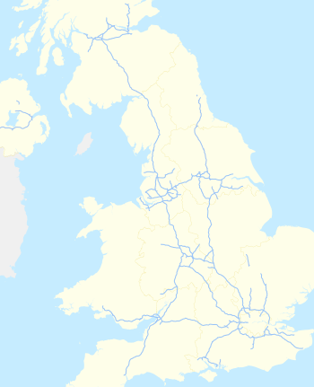 M6 motorway is located in UK motorways