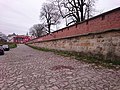 Ufermauer zur Elbe in Torgau