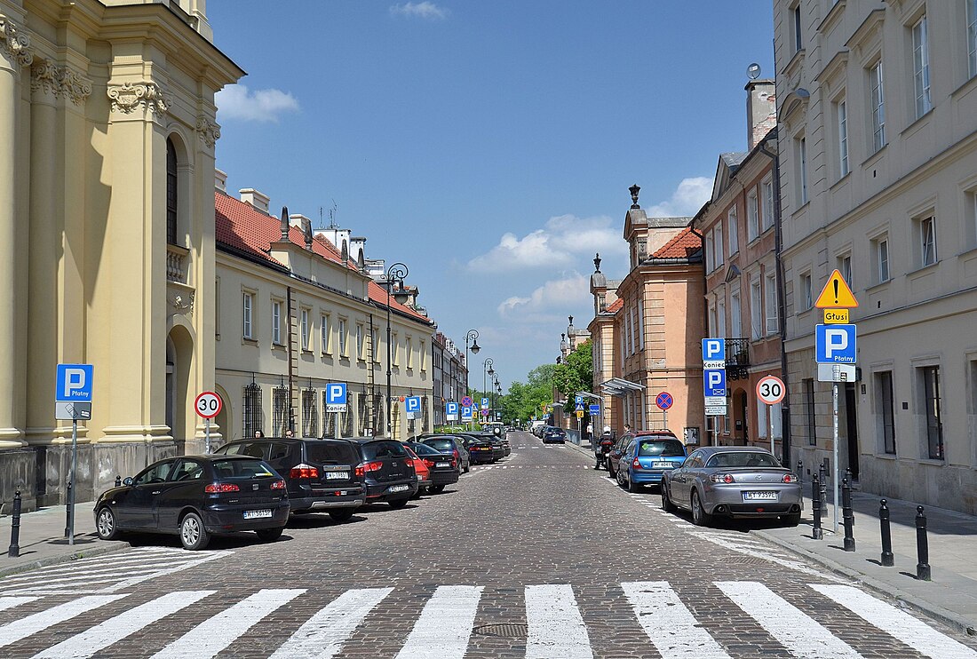 Ulica Zakroczymska w Warszawie