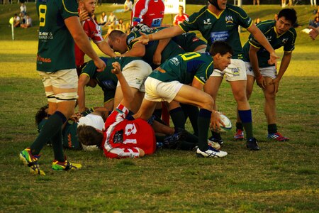 The last play of the 2014 Sunshine Coast Rugby Union preliminary final