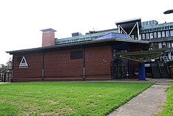 The Asylum bar and nightclub venue behind Student Central on the University of Hull campus.