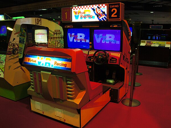 Virtua Racing Twin Cabinet