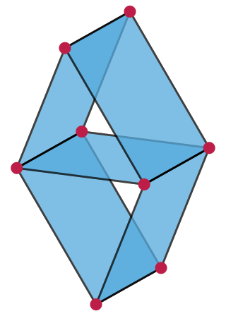 <span class="mw-page-title-main">Vámos matroid</span> Matroid with no linear representation