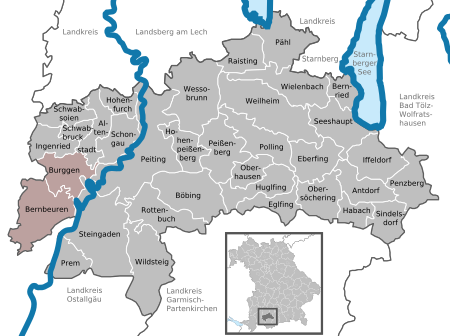 Verwaltungsgemeinschaft Bernbeuren in WM