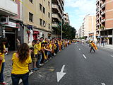 Via Catalana per la Independència. Abans, durant i després de la Via, a Barcelona i el Baix Llobregat.