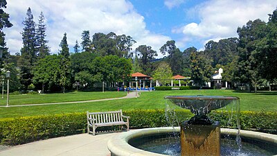 Holmgren Meadow and Rothwell Center on the Mills College at Northeastern campus View-Mills-College-Campus.jpg