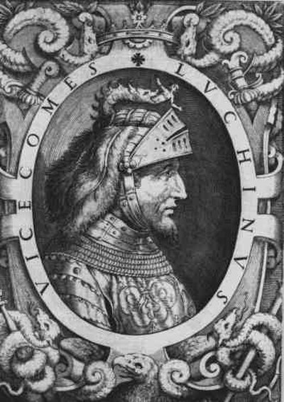 Luchino Visconti defeated the Company of Saint George of Werner von Urslingen at the Battle of Parabiago in Lombardy in 1339.