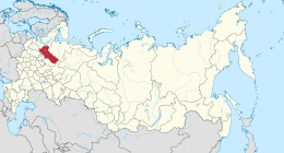Oblast' di Vologda – Localizzazione