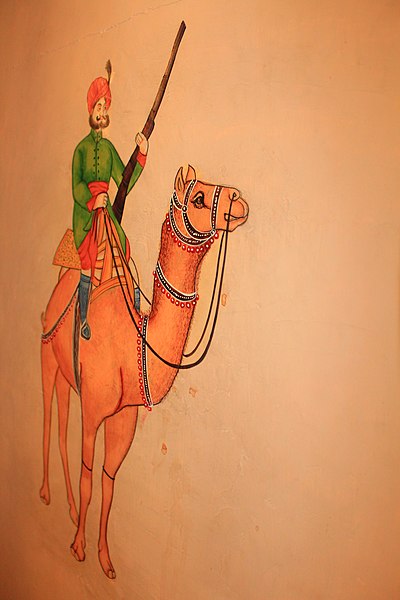 File:Wall painting Jaisalmer.jpg