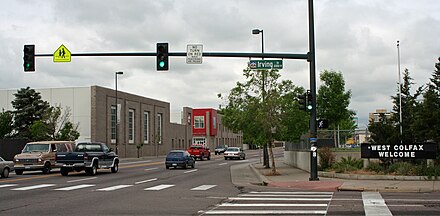 A view of West Colfax Avenue and the West Colfax Neighborhood. WestColfax.JPG