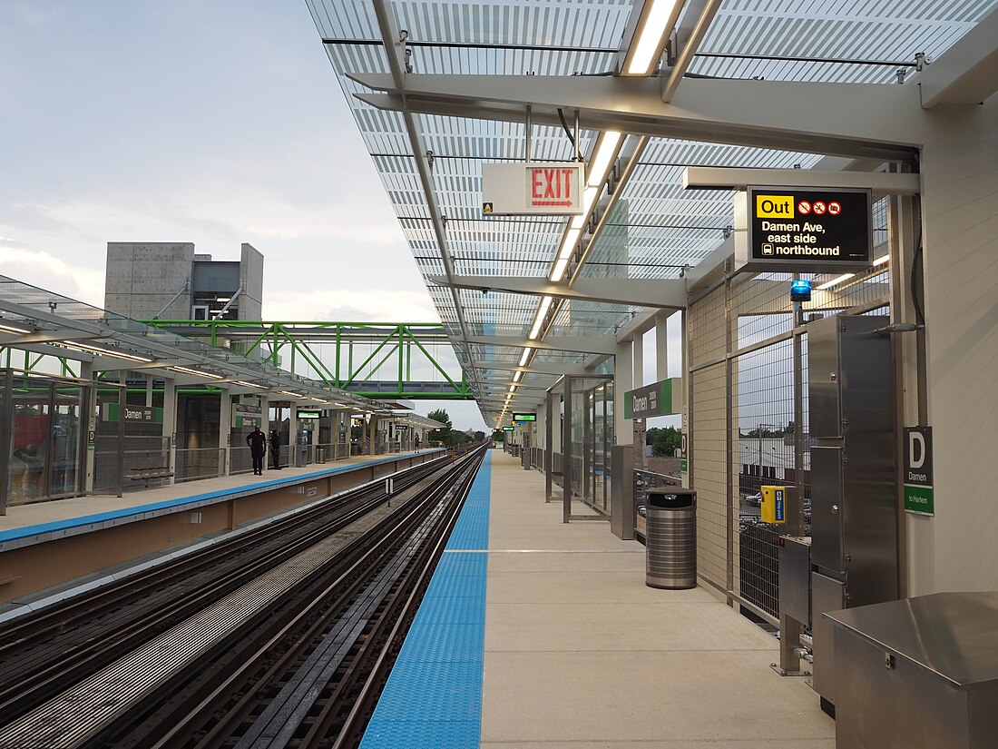 Damen station (CTA Green Line)