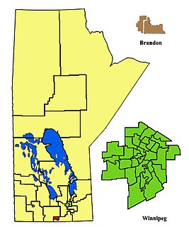 Morden-Winkler Provincial electoral district in Manitoba, Canada
