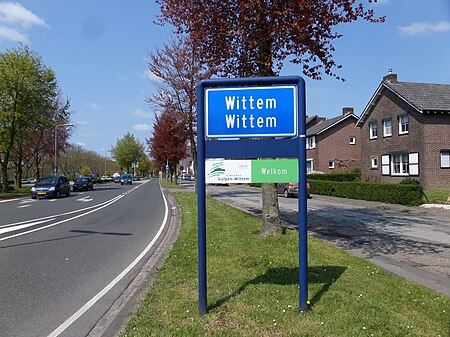 Wittem plaatsnaambord