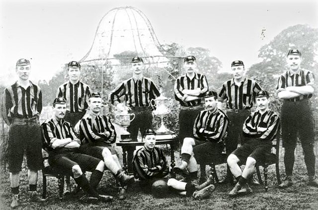 Wolves' 1893 FA Cup-winning team