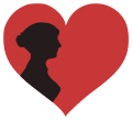 Women in Red Logo - Jane Austen (11).svg