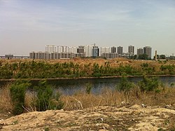 Southern Waterway passing through Zhongbei Town, 2011