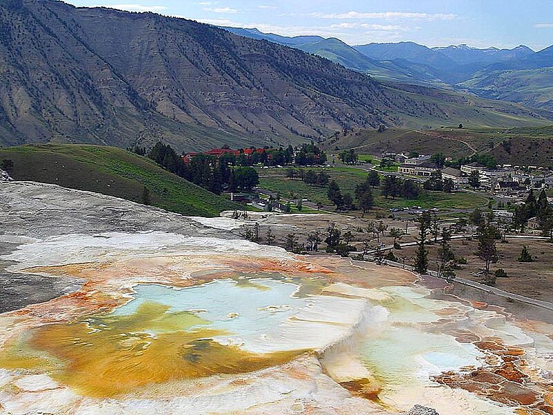 File:Yellowstones hot springs.jpg