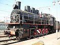 Em 74-57 at Moscow Railway Museum at Rizhsky station