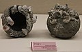 Keramikgranaten aus einem 1274 vor der Japanischen Küste gesunkenem mongolischen Kriegsschiff