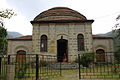 Frontal d'una església aghuana (albanesa de Caucas)