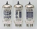 * Nomination 12AU7 is a double triode with separate cathodes--Mister rf 06:44, 2 May 2023 (UTC) * Promotion  Support Good quality. --LexKurochkin 07:09, 2 May 2023 (UTC)