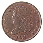 Copper Half Cent