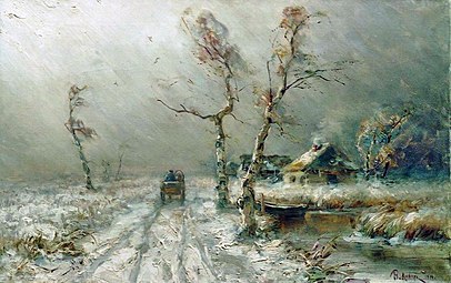 Snøstormen kommer (1910)[14]