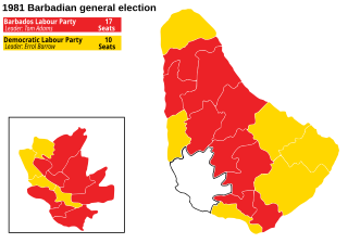 <span class="mw-page-title-main">1981 Barbadian general election</span> Election in Barbados