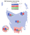 Results of the 1996 Tasmanian state election.