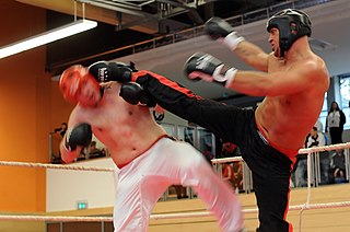 Kickboxen ist eine Kampfsporta