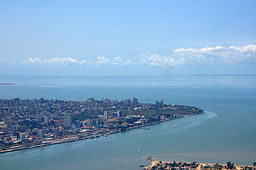 Centrala Maputo, ved Maputobugten.