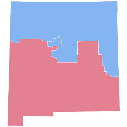 New Mexico's results 2010 House elections New Mexico.svg