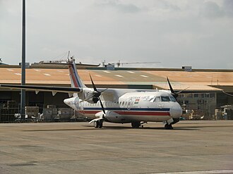 Antrak Air aircraft at Kotoka International Airport in 2012 9GAAB-DGAA.jpg