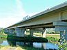 A13 - Criquebeufův viadukt - Zdvojnásobení a počáteční práce - Společně při pohledu z dolního toku na levém břehu.JPG