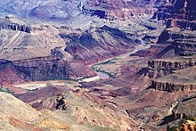 From Desert View on the South Rim A252, Grand Canyon National Park, Arizona, USA, south rim, desert viewpoint, 2008.JPG