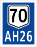 AH26 (N70) sign.svg
