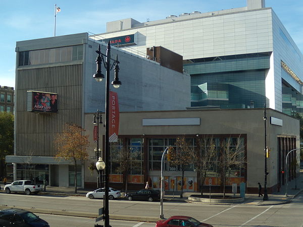 APTN building on Portage Avenue in Winnipeg, Manitoba