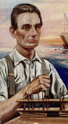 Lincoln depicted on the cover of the March 1924 issue of Popular Mechanics AbrahamLincolnPopularMechanicsCropped.png