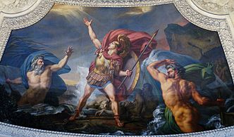 El agua, o Combate de Aquiles contra el Escamandro y el Simois (1819), París, Museo del Louvre