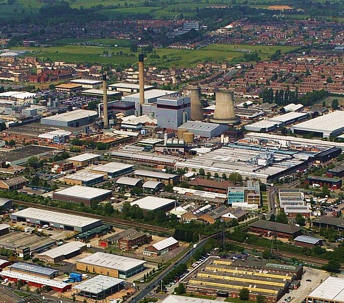 File:Aerial View of Slough Trading Estate.JPG