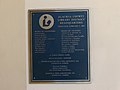 Alachua County Library District Headquarters plaque.JPG