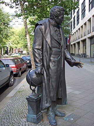 <span class="mw-page-title-main">Statue of Alexander von Humboldt (Bläser)</span> Statue in Berlin, Germany