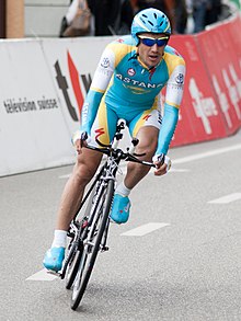 Alexandr Dyachenko - Tour de Romandie 2010, Stage 3 (cropped).jpg