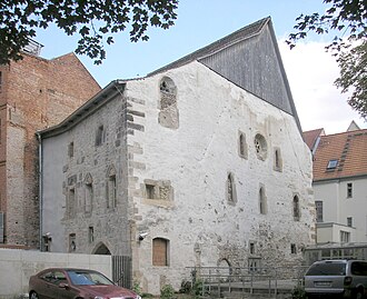 Old synagogue, the oldest in Europe (1094) Alte Synagoge Erfurt.JPG