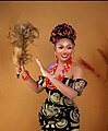 File:An Igbo bride adorn with the isi agu and the red bead.jpg