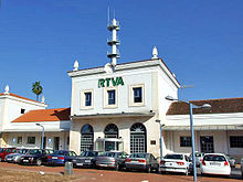 RTVA's headquarters, a former train station in Córdoba.