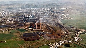 The Esch-Belval site of ARBED, in 1991 Arbed-Belval.jpg