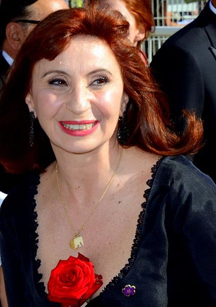 Ariane Ascaride at the 2015 Cannes Film Festival