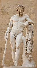 Statua di Aristeo, il mitico fondatore di Caralis (Museo del Louvre)