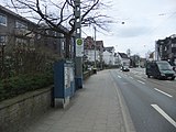 August-Bebel-Straße駅 （地上駅、安全地帯が存在しない電停）